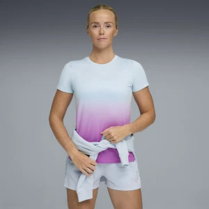 Damska koszulka PUMA x HYROX z grafiką, Odzież, Szary,