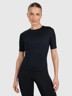 Damska koszulka treningowa 4F 4FWAW25TFTSF1518 - czarna