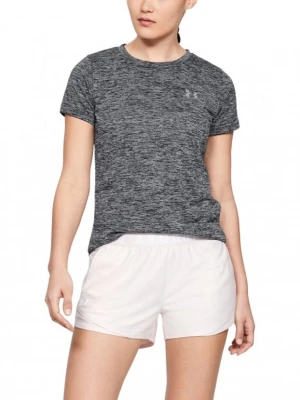 Damska koszulka treningowa UNDER ARMOUR Tech SSC - Twist - szara