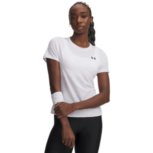 Damska koszulka treningowa Under Armour UA Tech Mesh - biała