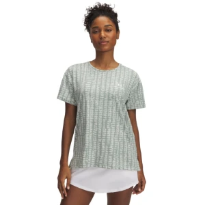 Damska koszulka treningowa Vanish Energy SS 2.0 Print - zielona UNDER ARMOUR