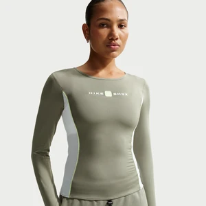 Damska koszulka z długim rękawem Nike  Shox - Szary