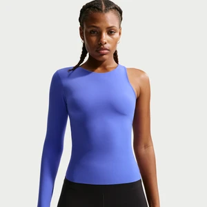 Damska koszulka z jednym rękawem Nike Zenvy Dri-FIT - Niebieski