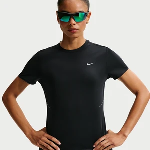 Damska koszulka z krótkim rękawem do biegania Dri-FIT Nike Swift - Czerń