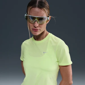 Damska koszulka z krótkim rękawem do biegania Dri-FIT Nike Swift - Żółty