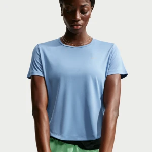 Damska koszulka z krótkim rękawem do biegania Dri-FIT Nike Tempo - Niebieski
