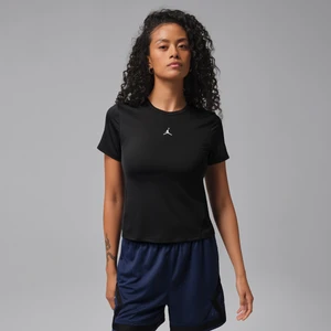 Damska koszulka z krótkim rękawem Dri-FIT Jordan Sport Essentials - Czerń