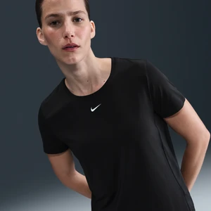 Damska koszulka z krótkim rękawem Dri-FIT Nike One Classic - Czerń