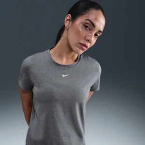 Damska koszulka z krótkim rękawem Dri-FIT Nike One Classic - Szary