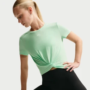 Damska koszulka z krótkim rękawem Dri-FIT Nike One Classic Twist - Zieleń