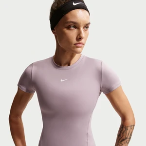 Damska koszulka z krótkim rękawem Nike One - Szary