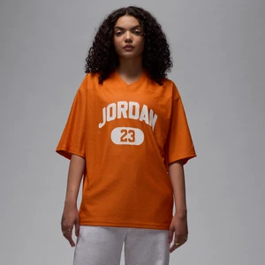 Damska koszulka z siateczki Jordan Brooklyn - Pomarańczowy