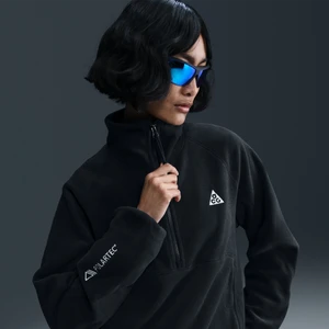 Damska koszulka z zamkiem 1/2 Nike ACG „Wolf Tree” - Czerń