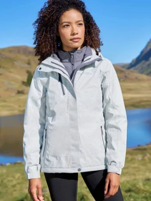 Damska Kurtka 3 w 1 Bracken Melange Extreme - Black Mountain Warehouse