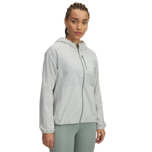 Damska kurtka do biegania Under Armour Launch Lightweight Jacket - zielona