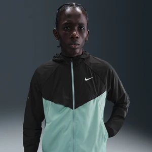 Damska kurtka do biegania z ochroną przed promieniowaniem UV Repel Nike Stride - Czerń