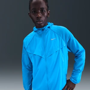 Zdjęcie produktu Damska kurtka do biegania z ochroną przed promieniowaniem UV Repel Nike Stride - Niebieski