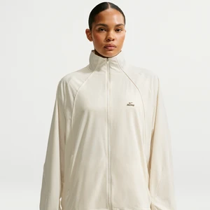 Damska kurtka o kroju oversize NikeSKIMS Stretch Nylon - Biel