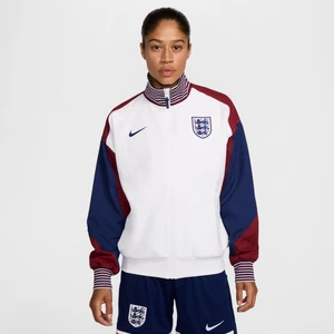 Damska kurtka piłkarska Nike Dri-FIT Anglia Strike (wersja domowa) - Biel