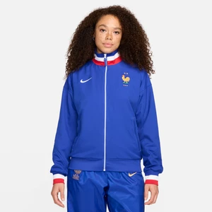 Damska kurtka piłkarska Nike Dri-FIT FFF Strike (wersja domowa) - Niebieski