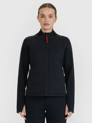 Damska kurtka trekkingowa 4F 4FWSS25TTJAF0875 - czarna