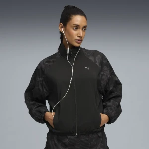 Damska kurtka treningowa PUMA League o luźnym kroju, Odzież, Czarny,