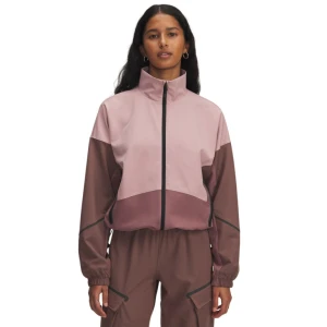 Damska kurtka treningowa Under Armour UA Unstoppable Jacket - różowa