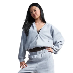 Damska kurtka Under Armour Unstoppable Fleece FZ Jkt - szara