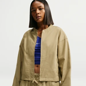 Damska kurtka utility o kroju oversize Nike - Brązowy