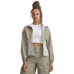 Damska kurtka wiatrówka 3w1 Under Armour UA Unstoppable Utility - beżowa