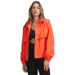 Damska kurtka wiatrówka 3w1 Under Armour UA Unstoppable Utility - pomarańczowa