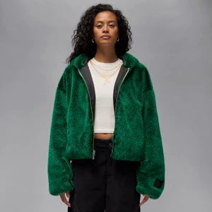 Damska kurtka z kapturem Air Jordan - Zieleń