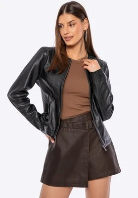 Damska kurtka z naturalnej skóry owczej czarna Wittchen