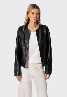 Damska kurtka z naturalnej skóry owczej czarna Wittchen