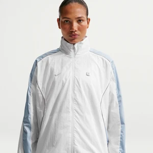 Damska kurtka z tkaniny Nike - Biel