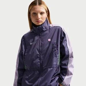 Damska kurtka z tkaniny Nike Shox - Fiolet