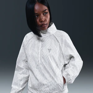 Damska lekka kurtka z tkaniny Kobe - Biel Nike