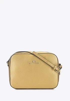 Damska listonoszka skórzana o pudełkowym kroju Wittchen