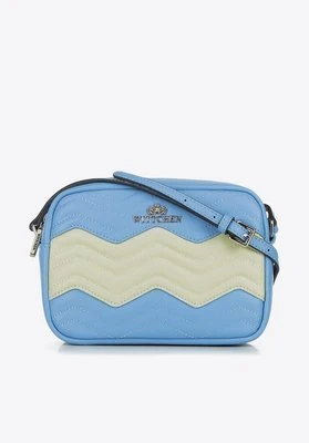 Damska listonoszka skórzana w zygzaki Wittchen