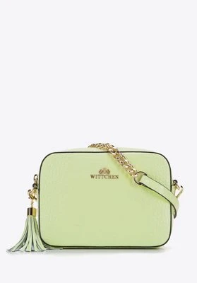 Damska listonoszka skórzana z chwostem na łańcuszku Wittchen
