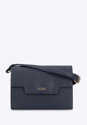 Damska listonoszka z ekoskóry mała granatowa Wittchen