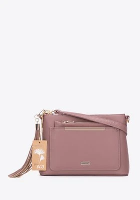 Damska listonoszka z wyjmowanym etui zgaszony róż Wittchen