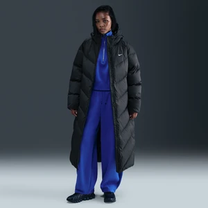 Damska luźna parka puchowa z kapturem Storm-FIT Nike Sportswear Windpuffer - Czerń