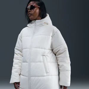 Damska luźna parka z kapturem Therma-FIT Nike Sportswear Classic - Szary