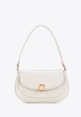 Damska minitorebka z imitacji skóry kremowa Wittchen