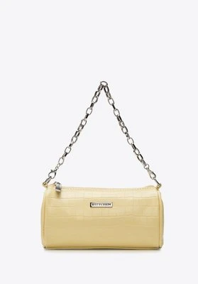 Damska minitorebka z wymiennymi paskami żółta Wittchen