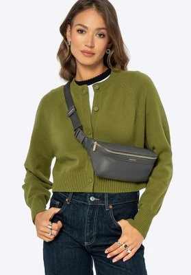 Damska nerka z nylonu szara Wittchen