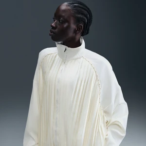 Damska plisowana bluza dresowa Nike Collection - Biel