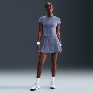Damska plisowana spódnica tenisowa Dri-FIT NikeCourt Advantage - Niebieski