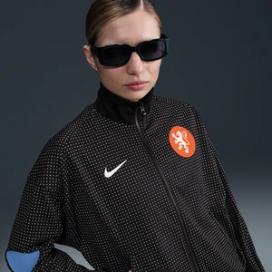 Damska przedmeczowa kurtka piłkarska Nike Dri-FIT Holandia Academy Pro - Czerń